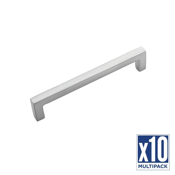 Hickory Hardware Pull 5-1/16 Inch (128mm) Center to Center, 10PK HH075328-SS-10B - main